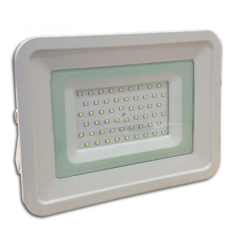 Proiector LED 50W Utraslim Alb