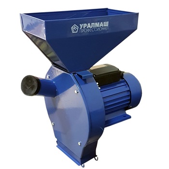 Moara electrica pentru Cereale Stiuleti Fan Paie Legume Fructe, 3.5 kW Ural Mash Moara electrica pentru Cereale Stiuleti Fan Paie Legume Fructe, 3.5 kW Ural Mash