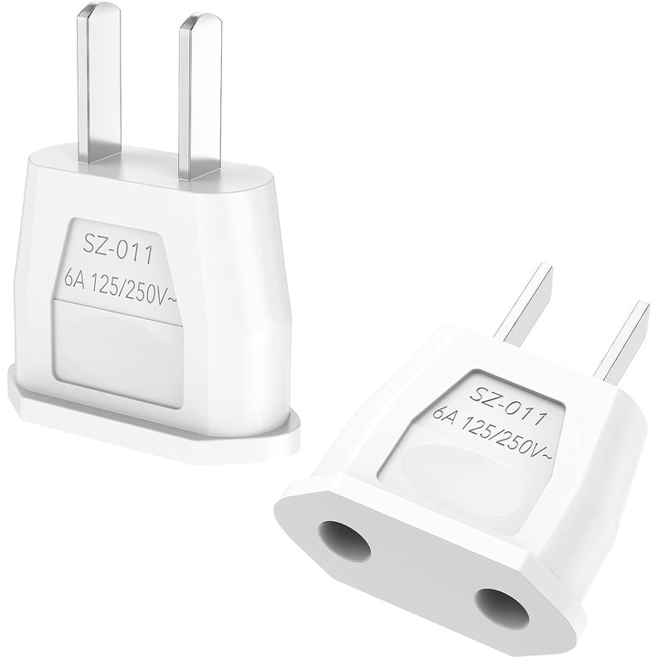 2x Adaptor Priza SUA Germania, Calatorie SUA, Japonia, Canada