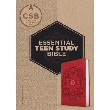 CSB Essential Teen Study Bible, Red Flower Cork Leathertouch, Holman Bible Publishers (Editor) CSB Essential Teen Study Bible, Red Flower Cork Leathertouch, Holman Bible Publishers (Editor)