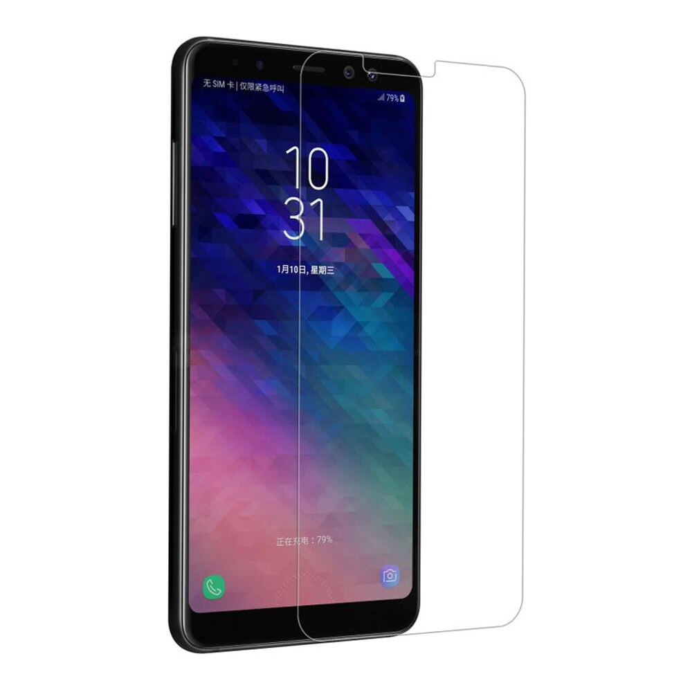 Folie protectie din sticla Nillkin Amazing H pentru Samsung Galaxy A8 Plus 2018 , transparent