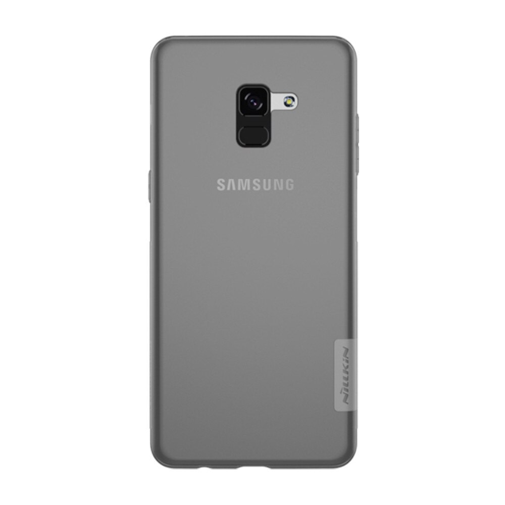 Husa din silicon Nillkin pentru Samsung Galaxy A8 2018, negru transparent