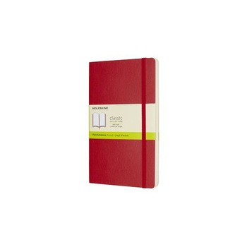 Moleskine Classic Notebook, Large, Plain, Scarlet Red, Soft Cover (5 X 8.250), Moleskine (Author) Moleskine Classic Notebook, Large, Plain, Scarlet Red, Soft Cover (5 X 8.250), Moleskine (Author)