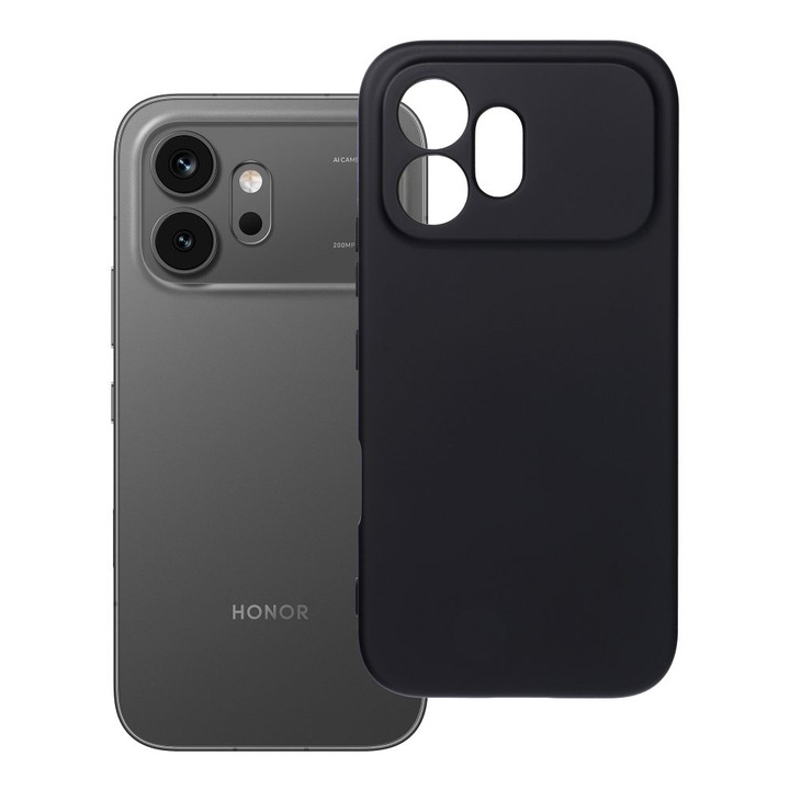 Husa protectie Matt pentru Honor 600, neagra