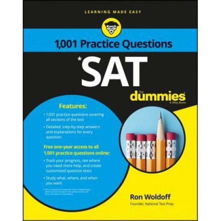 1,001 SAT Practice Problems for Dummies, Consumer Dummies (Author)