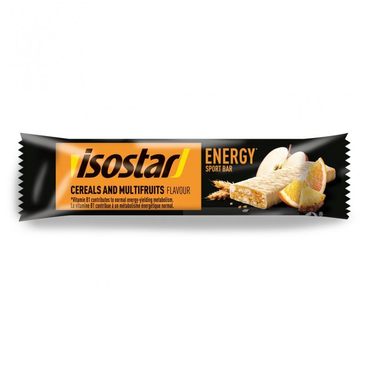 Baton energizant Isostar High Energy Multifruct,3x 40 g