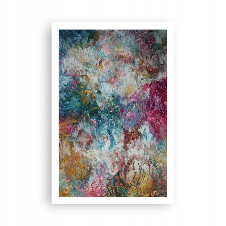 Poster Abstract 61x91cm, Decoratiune Perete, Premium, Multicolor