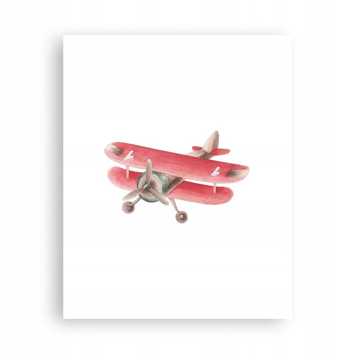 Poster Avion Vintage 40x50cm, Decoratiune Perete Camera Copii