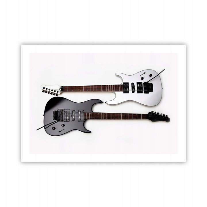 Poster Modern Muzica Chitara Electrica 70x50cm Decor Perete