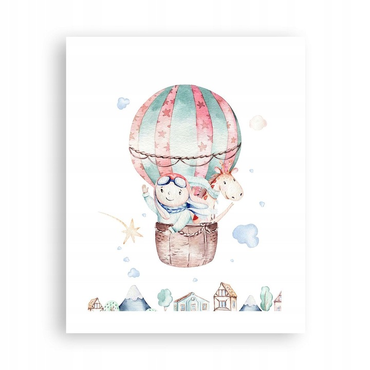 Tablou Poster Balon Foto 40x50cm, Decor Camera Copii, Salon