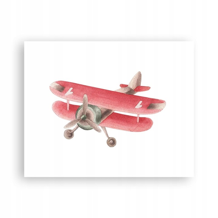 Poster Avion Vintage 50x40cm - Decoratiune Perete Premium