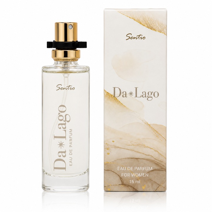 Apa de parfum pentru femei, Parfum dama Da Lago, EDP, 15 ml, SENTIO®