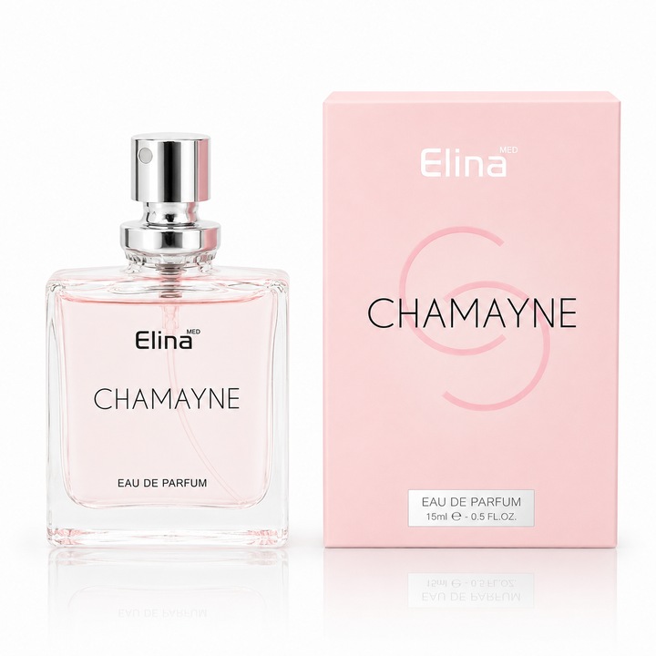 Apa de parfum pentru femei, Parfum dama Chamayne, EDP, 15 ml, Elina MED®