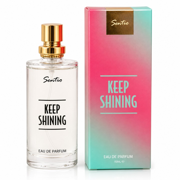 Apa de parfum pentru femei, Parfum Keep Shining, EDP, 15 ml, SENTIO®