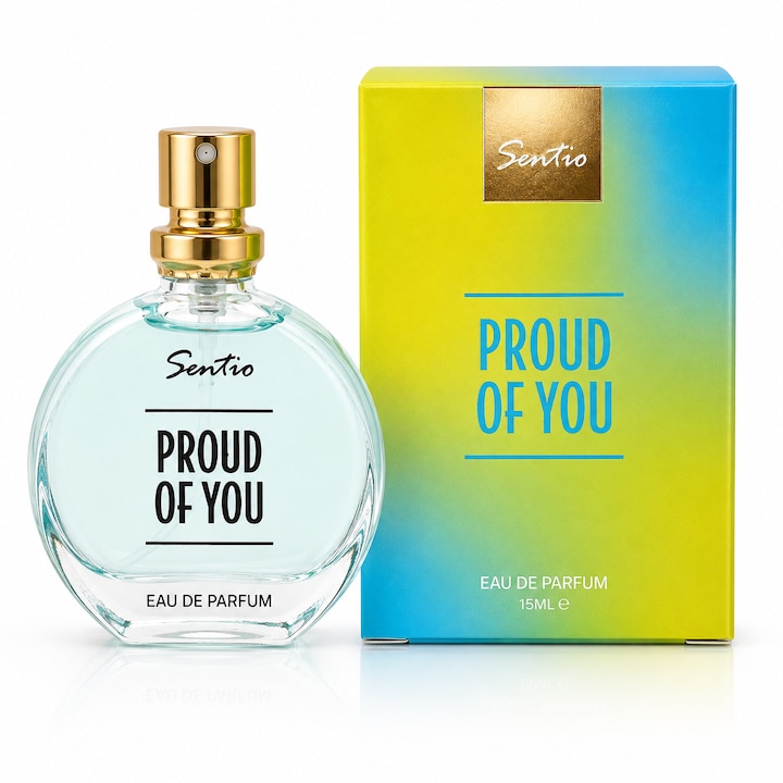 Apa de parfum unisex, Parfum Proud Of You, EDP, 15 ml, SENTIO®