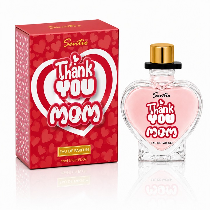 Apa de parfum pentru femei, Parfum Thank You Mom, EDP, 15 ml, SENTIO®