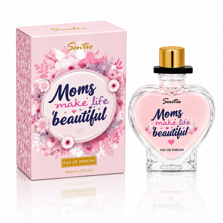 Apa de parfum pentru femei, Parfum Thank You Mom, EDP, 15 ml, SENTIO®