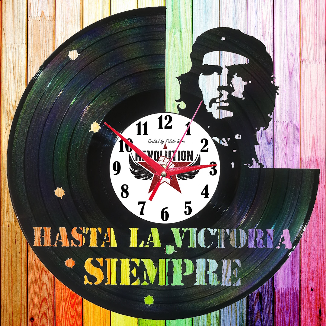 Ceas de perete disc vinil - CHE GUEVARA