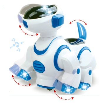 Caine robot inteligent Bump&Go, sunet si lumina Caine robot inteligent Bump&Go, sunet si lumina