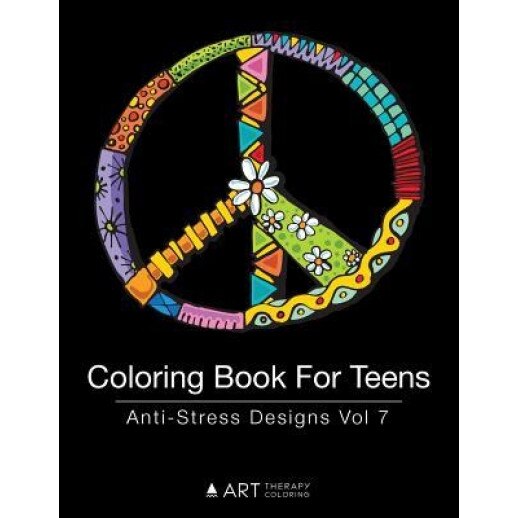 Coloring Book for Teens: Anti-Stress Designs Vol 7, Art Therapy Coloring (Author)