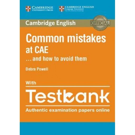 Common Mistakes at CAE and How to Avoid Them Paperback with Testbank, Debra Powell (Author)