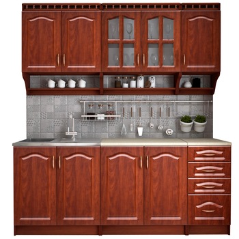 Set Bucatarie KORONA MDF 2.0, 200x60x200cm, Calvados Set Bucatarie KORONA MDF 2.0, 200x60x200cm, Calvados