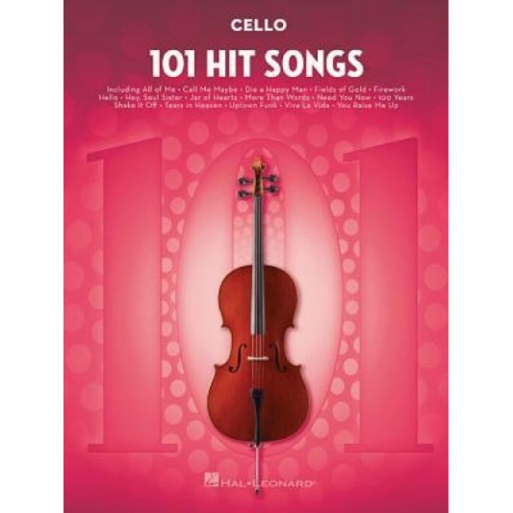 101 Hit Songs: For Cello, Hal Leonard Corp