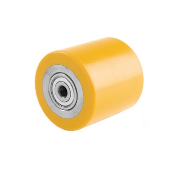 Roata simpla cu janta otel + bandaj poliuretan, 80 mm, 700 kg Roata simpla cu janta otel + bandaj poliuretan, 80 mm, 700 kg