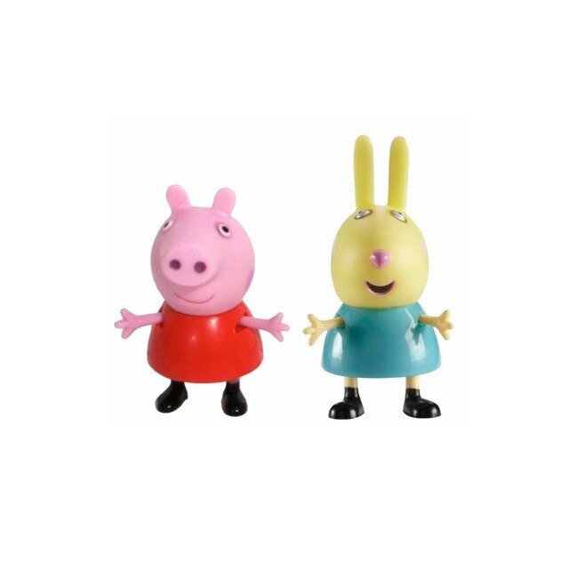 Set figurine Peppa Pig Peppa & Rebecca Rabbit