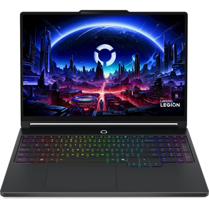 Laptop Gaming Lenovo Legion 5 15IAX11 Procesor Intel® Core™ Ultra 7 251HX 30M Cache, up to 5.10 GHz, 15.3" WQXGA OLED 165Hz, 16GB DDR5, 1TB SSD, NVIDIA GeForce RTX 5070 @12GB, Windows 11 Home, Negru