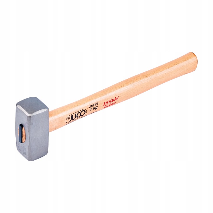 Ciocan Pietrar Juco 2 kg, Forjat, Maner Lemn Lacuit