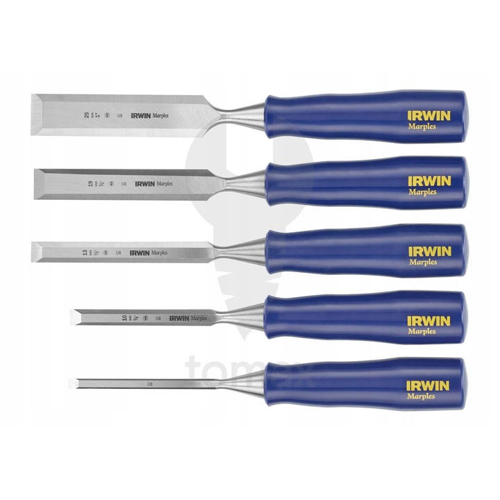 Set 5 Dalti Lemn Irwin M444S5, 6-25mm, Otel Carbon