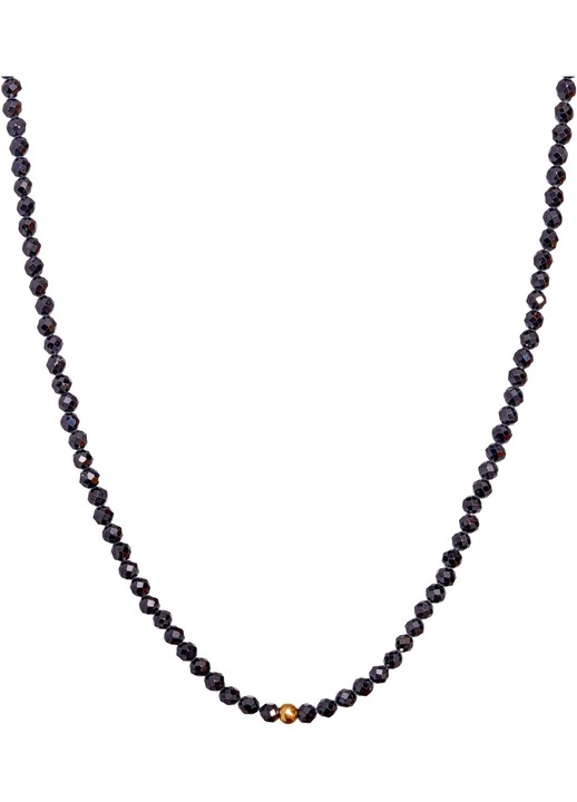 Colier Piatra Naturala Amazonit, Argint 925/Aurit, Certificat