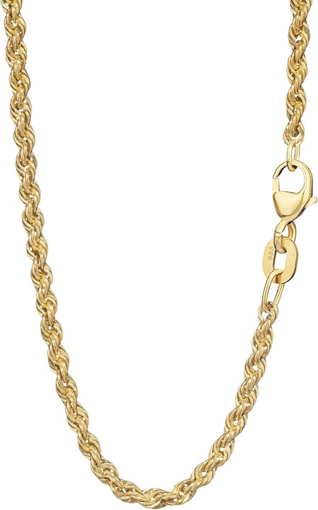 Colier Aur Galben 14K 585, Lantisor Impletit 2.0 mm, 45 cm
