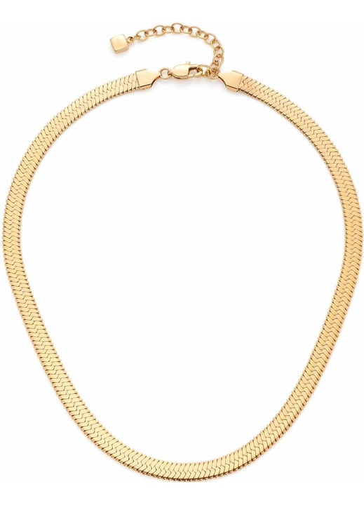 Colier Sarpe Aurit din Otel Inoxidabil - Elegant, 42-47 cm