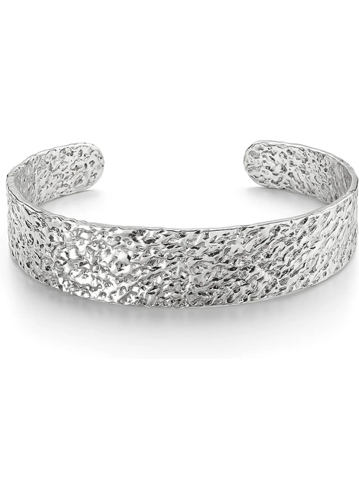 Bratara LILLY MARIE Argint Sterling Dama, Design Texturat, Ajustabila