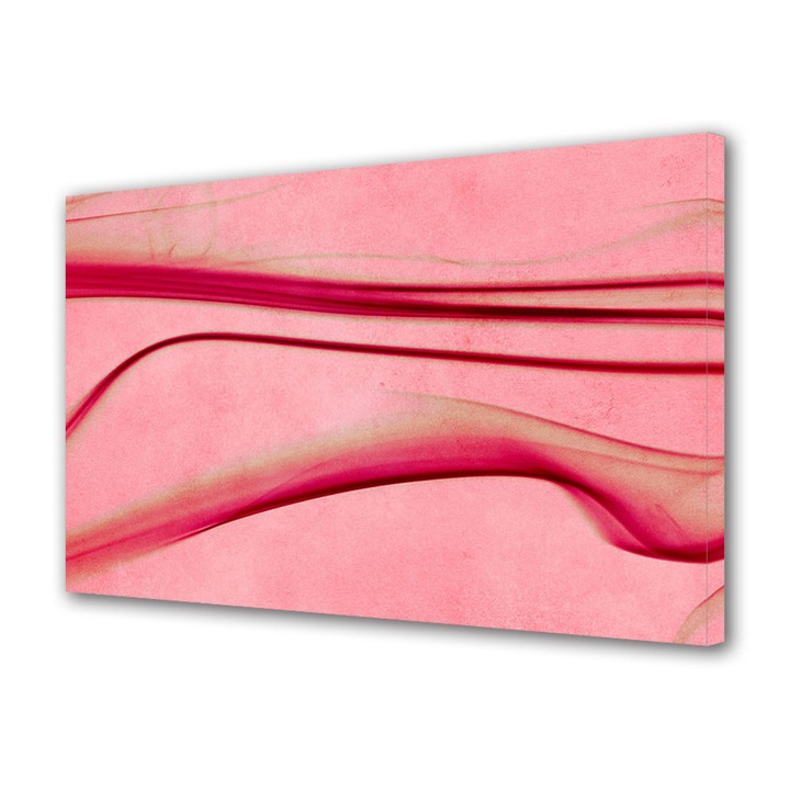 Tablou VarioView MoonLight Fosforescent Luminos in intuneric Abstract Decorativ Roz abstract, 60 x 90 cm