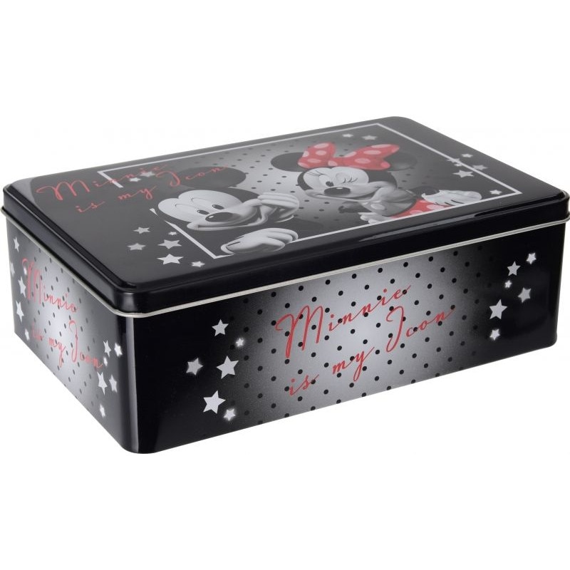 Cutie metalica depozitare Mickey si Minnie
