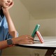 Магнитен портфейл-стойка Moft Agile Travel, глина, 8 карти, RFID, 10x7см