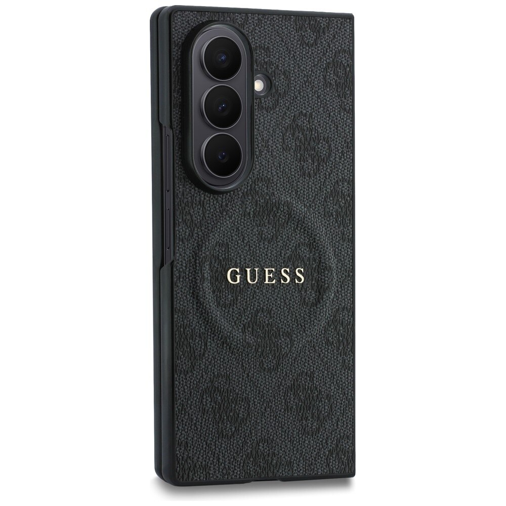 Husa Guess 4G Classic cu MagSafe compatibila cu Samsung Galaxy Z Fold 8 Ultra, Negru