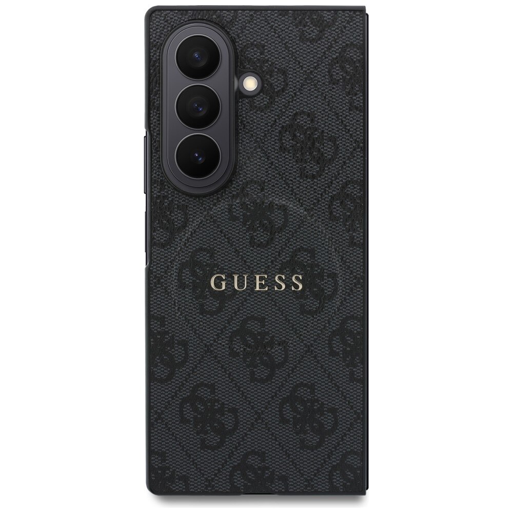 Husa Guess 4G Classic cu MagSafe compatibila cu Samsung Galaxy Z Fold 8 Ultra, Negru