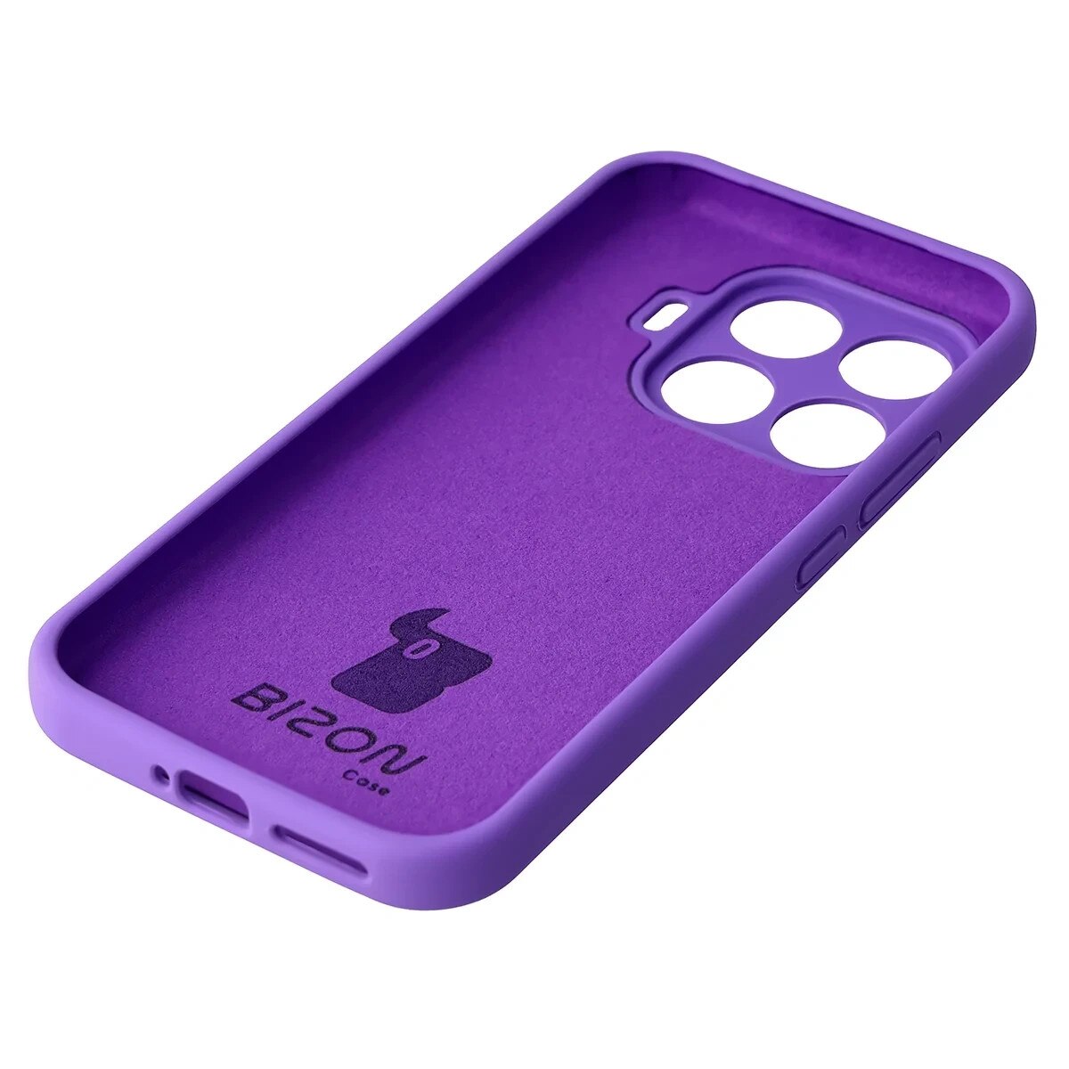 Carcasa Bizon Soft compatibila cu Xiaomi 17T Pro, Mov