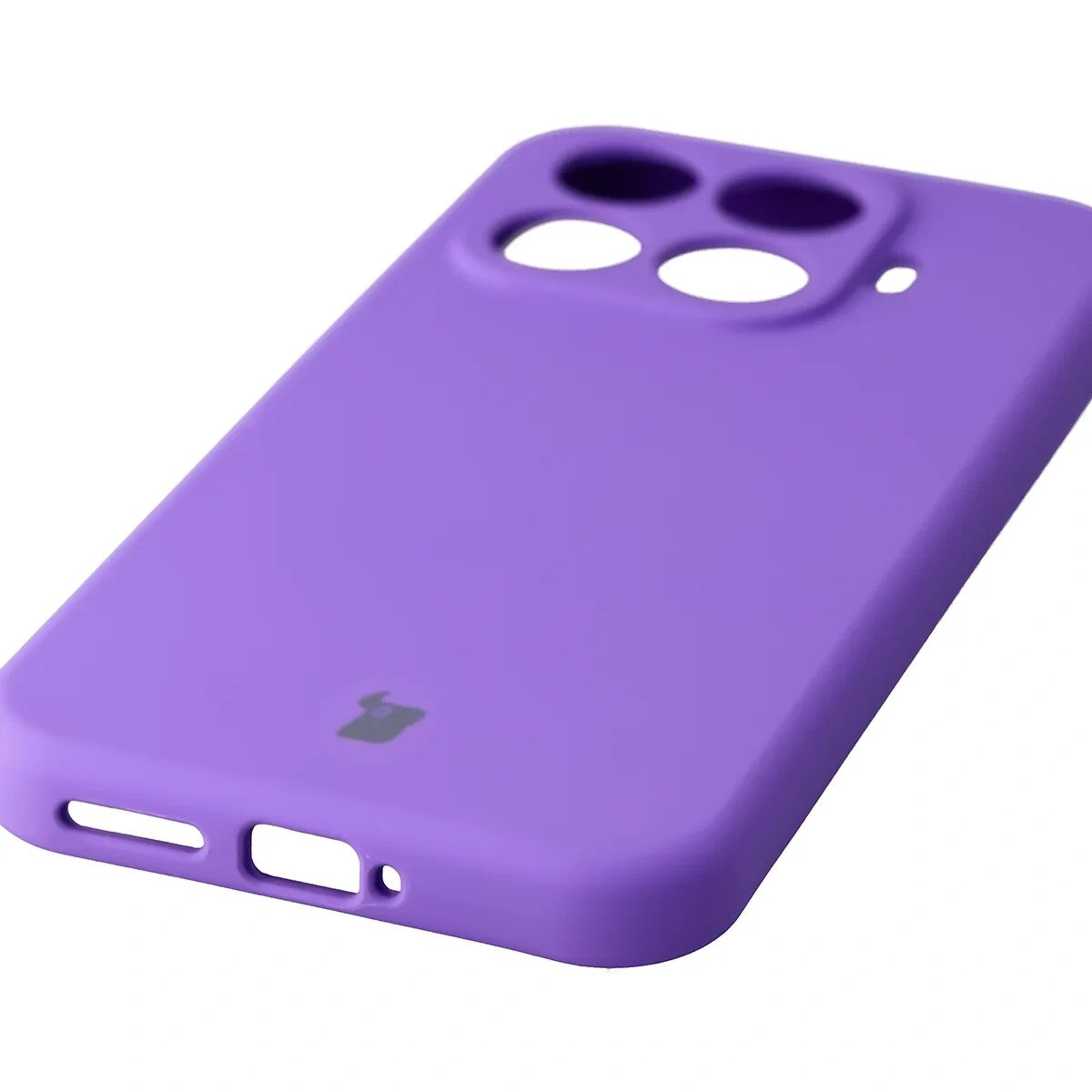 Carcasa Bizon Soft compatibila cu Xiaomi 17T Pro, Mov