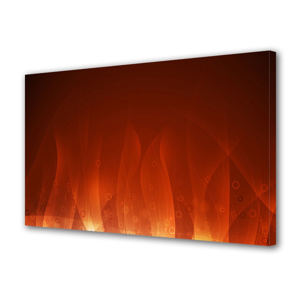 Tablou VarioView MoonLight Fosforescent Luminos in intuneric Abstract Decorativ Flacari, 60 x 90 cm