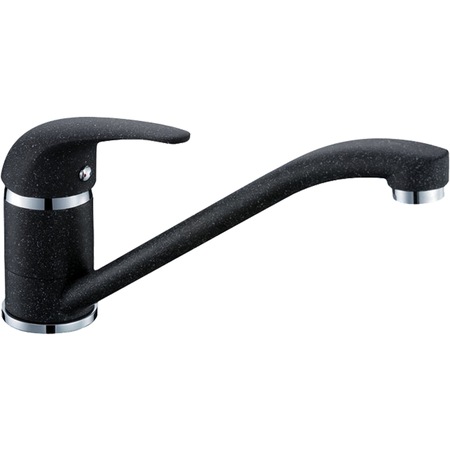 Pachet chiuveta soft composite + baterie bucatarie Pyramis Level Artithek, cuva stanga, 860x500 mm, adancime 210mm, Negru