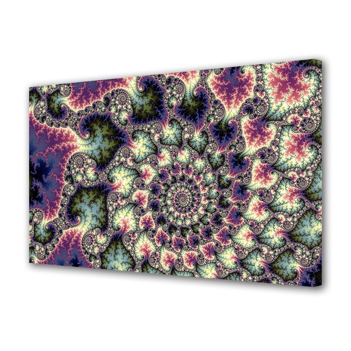 Tablou VarioView MoonLight Fosforescent Luminos in intuneric Abstract Decorativ Perle, 50 x 70 cm