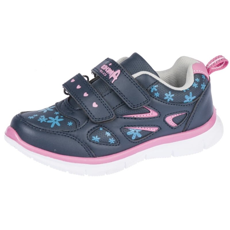 Pantofi sport pentru fete American Club CA57-A15346A-B, Bleumarin