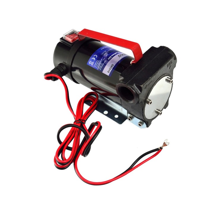 Pompa eletrice pentru transfer combustibil Geko, 24V, 155 W, 40L/min