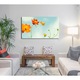 Tablou VarioView MoonLight Fosforescent Luminos in intuneric Flori Flori perfecte, 50 x 70 cm