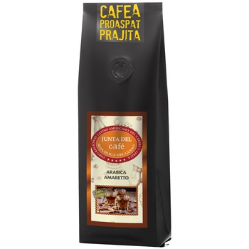 Cafea Proaspat Prajita, 500 gr, aroma naturala Amaretto, 100% Arabica, macinata Cafea Proaspat Prajita, 500 gr, aroma naturala Amaretto, 100% Arabica, macinata